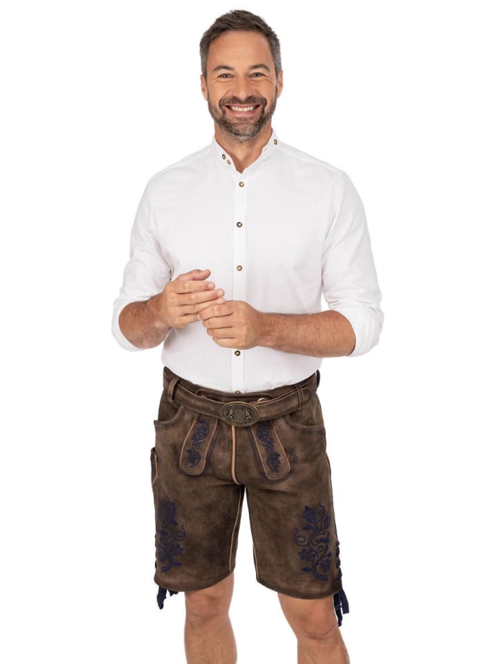 MADDOX Lederhose UTZ in braun günstig kaufen