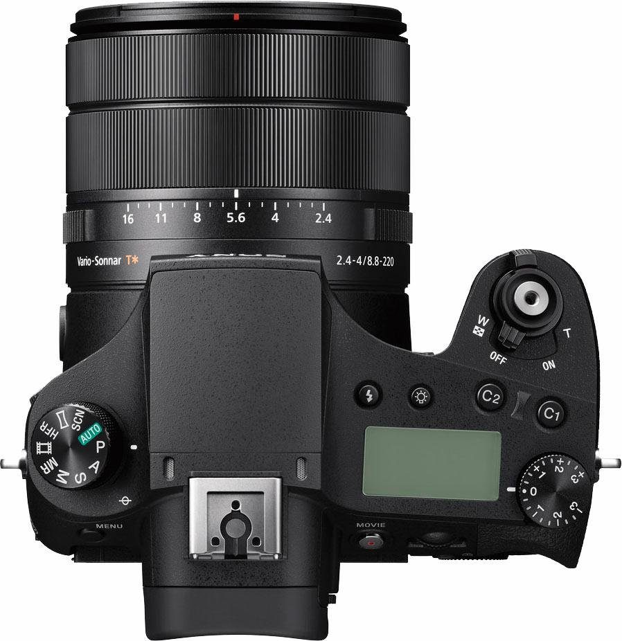 Sony DSC-RX10M4 Systemkamera (ZEISS® Vario-Sonnar T*, 20,1 MP, 25x opt. Zoom, NFC, WLAN (Wi-Fi), Gesichtserkennung, Panorama-Modus)
