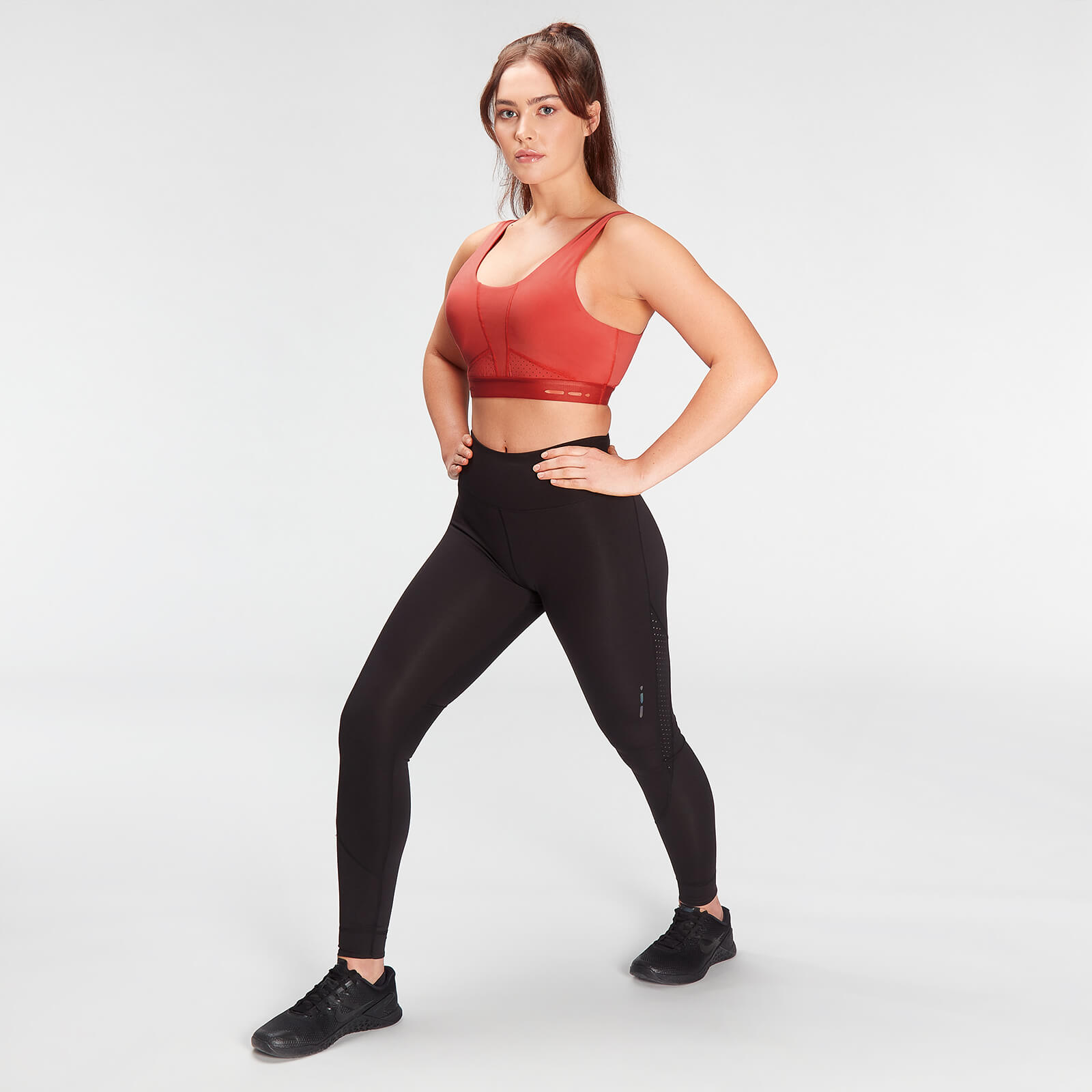 Brassière de sport Power Ultra pour femmes – Rouge chaleureux