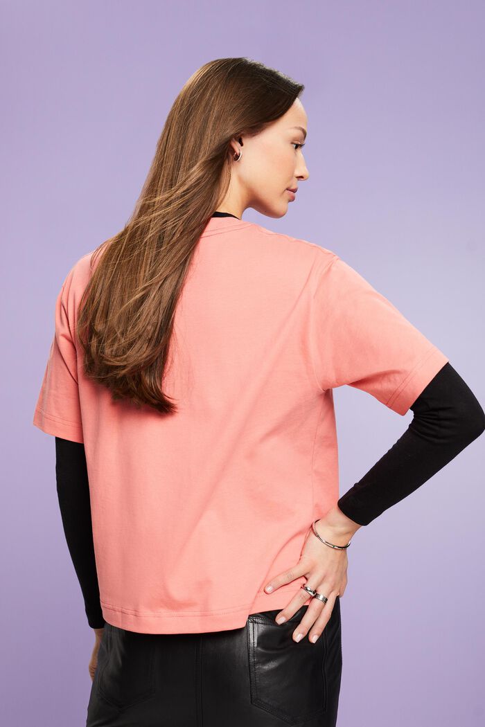 T-Shirt aus Bio-Baumwolle mit Print