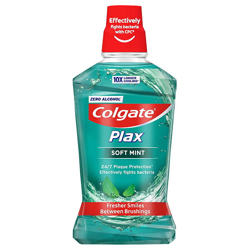 Colgate Munnskyll 500 ml Plax Soft mint Colgate