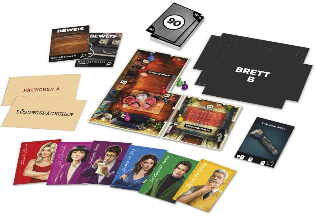 Hasbro Spiel, Hasbro Gaming, Cluedo Verrat in der Villa