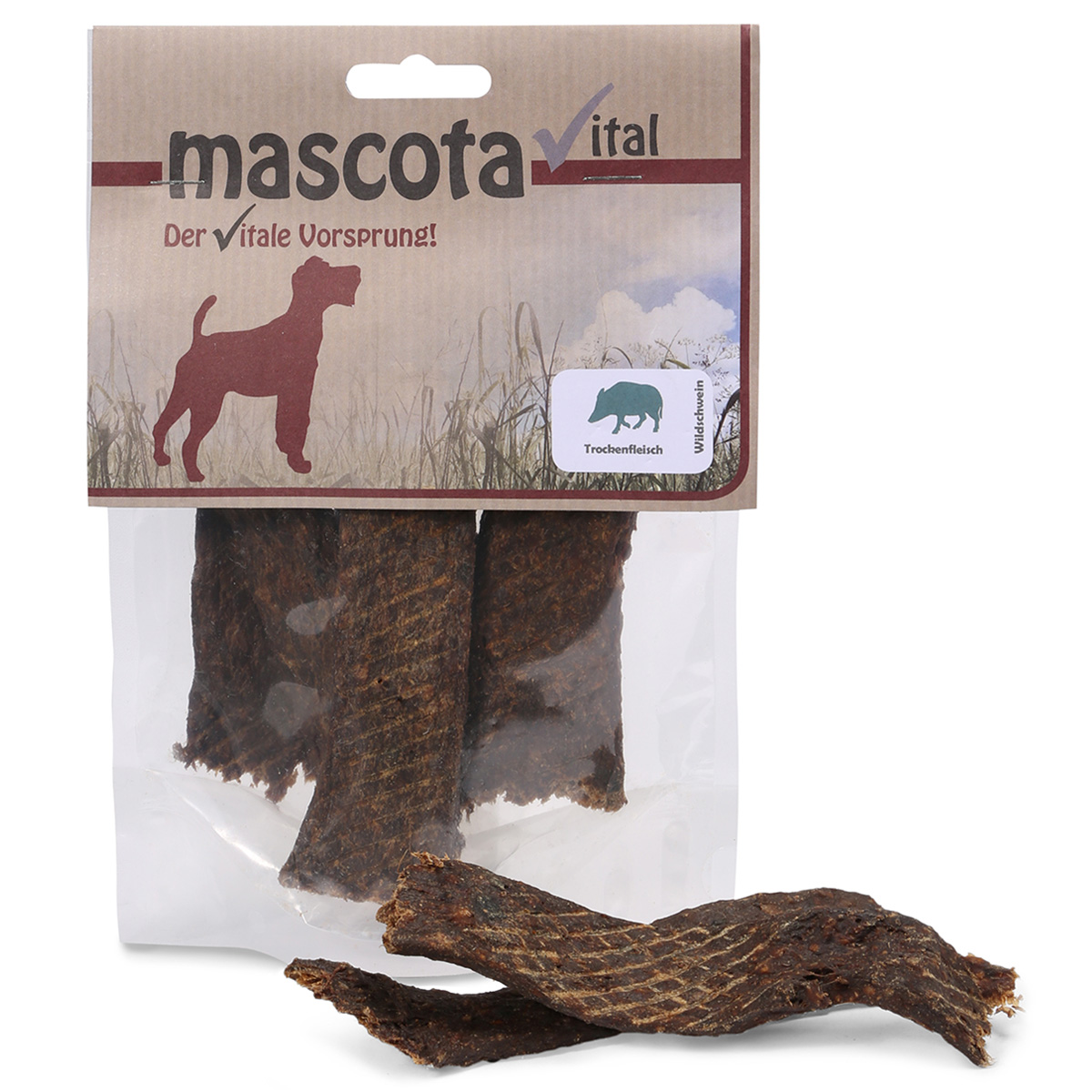 Mascota vital Wildschwein Trockenfleisch 100g kaufen bei ZooRoyal