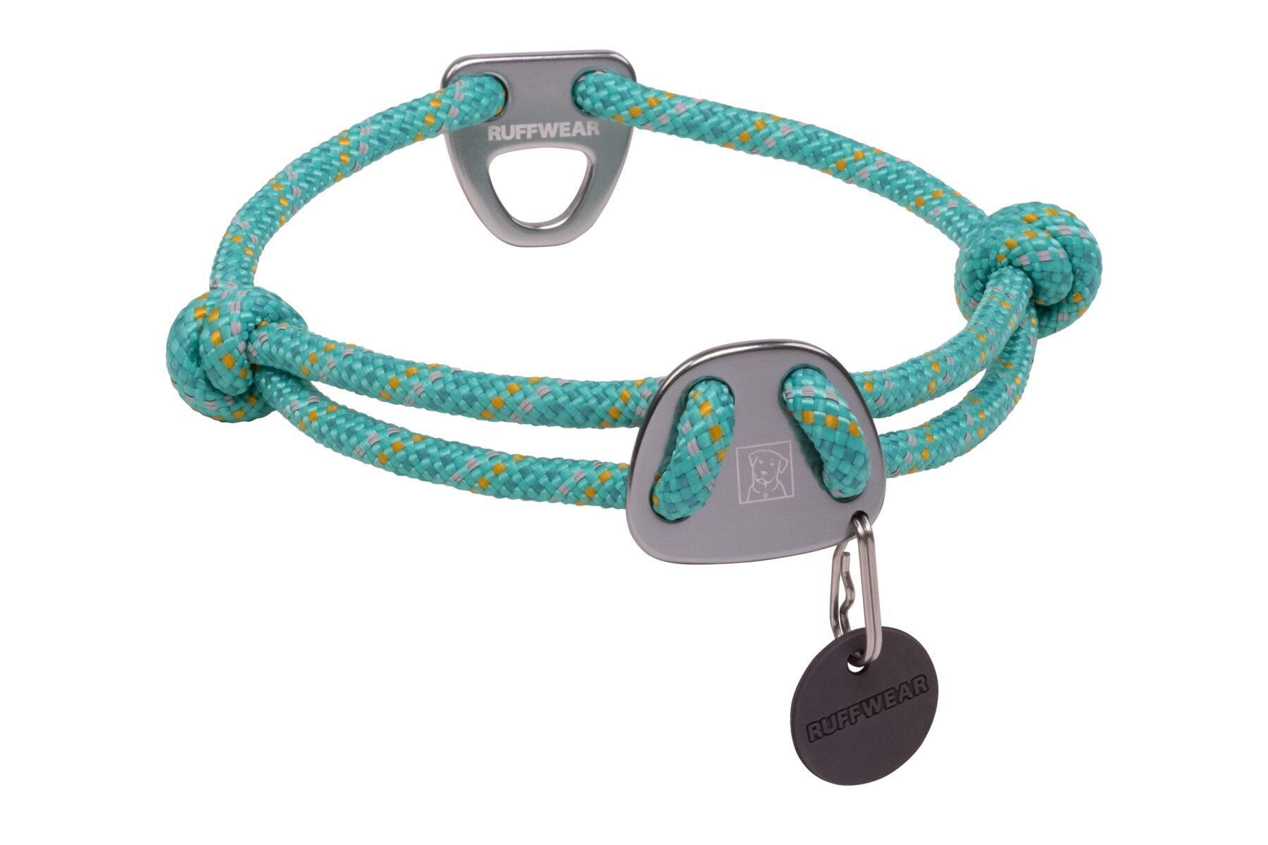Ruffwear Hundehalsbänder Ruffwear Knot-a-Collar™ Halsband blau/ türkis M