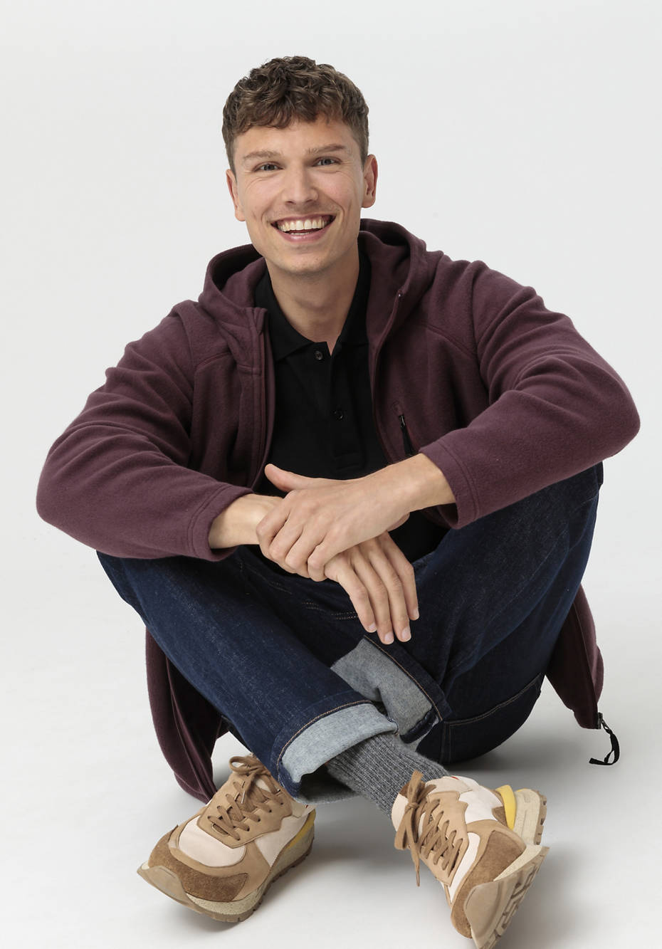Softfleece-Jacke aus reiner Bio-Baumwolle