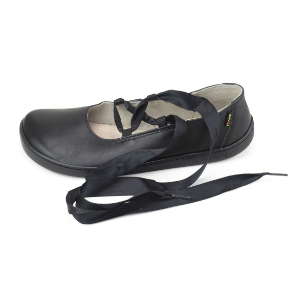 Fare Bare |vA ~ Leder Ballerina ~ Schwarz