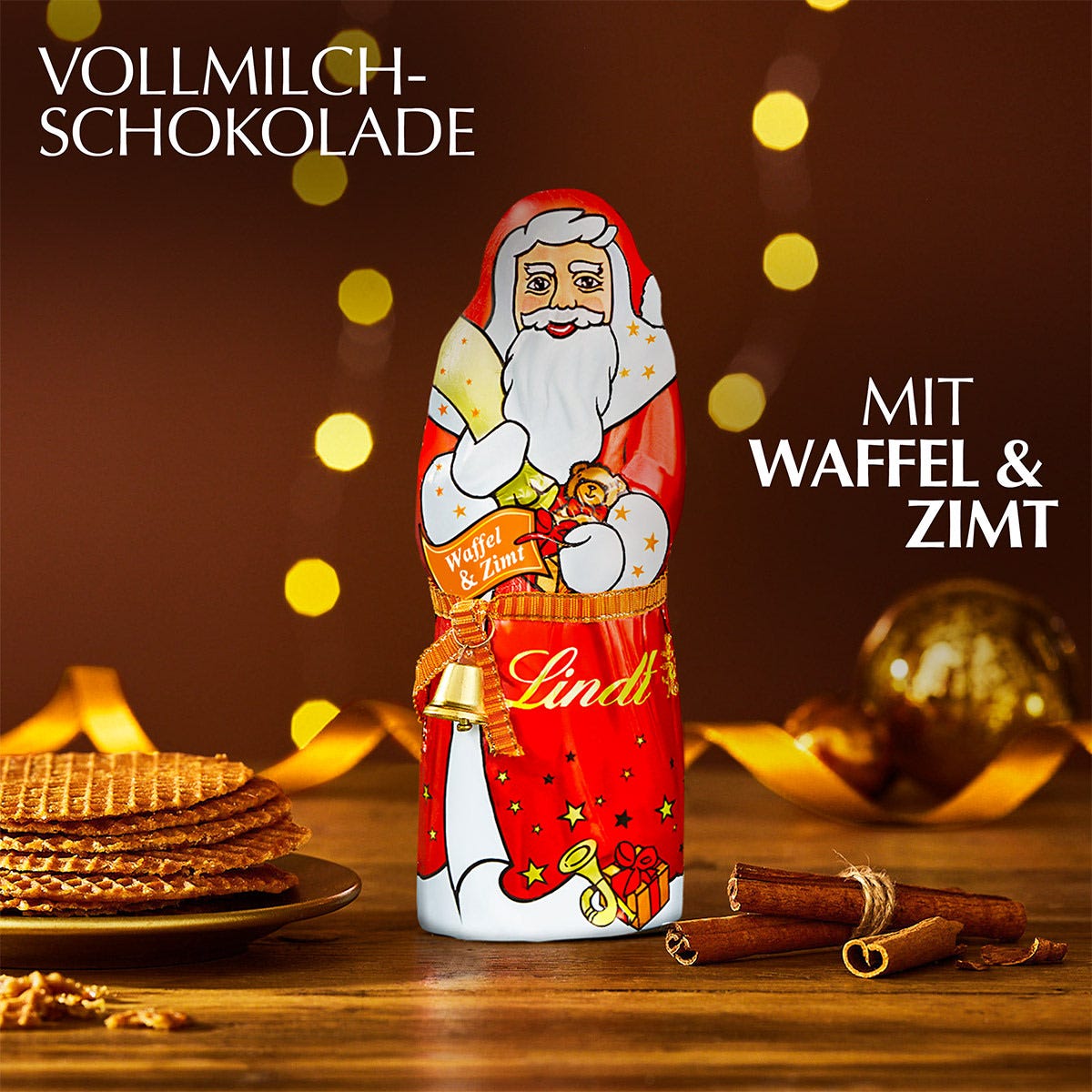 Weihnachtsmann Waffel & Zimt, 125g