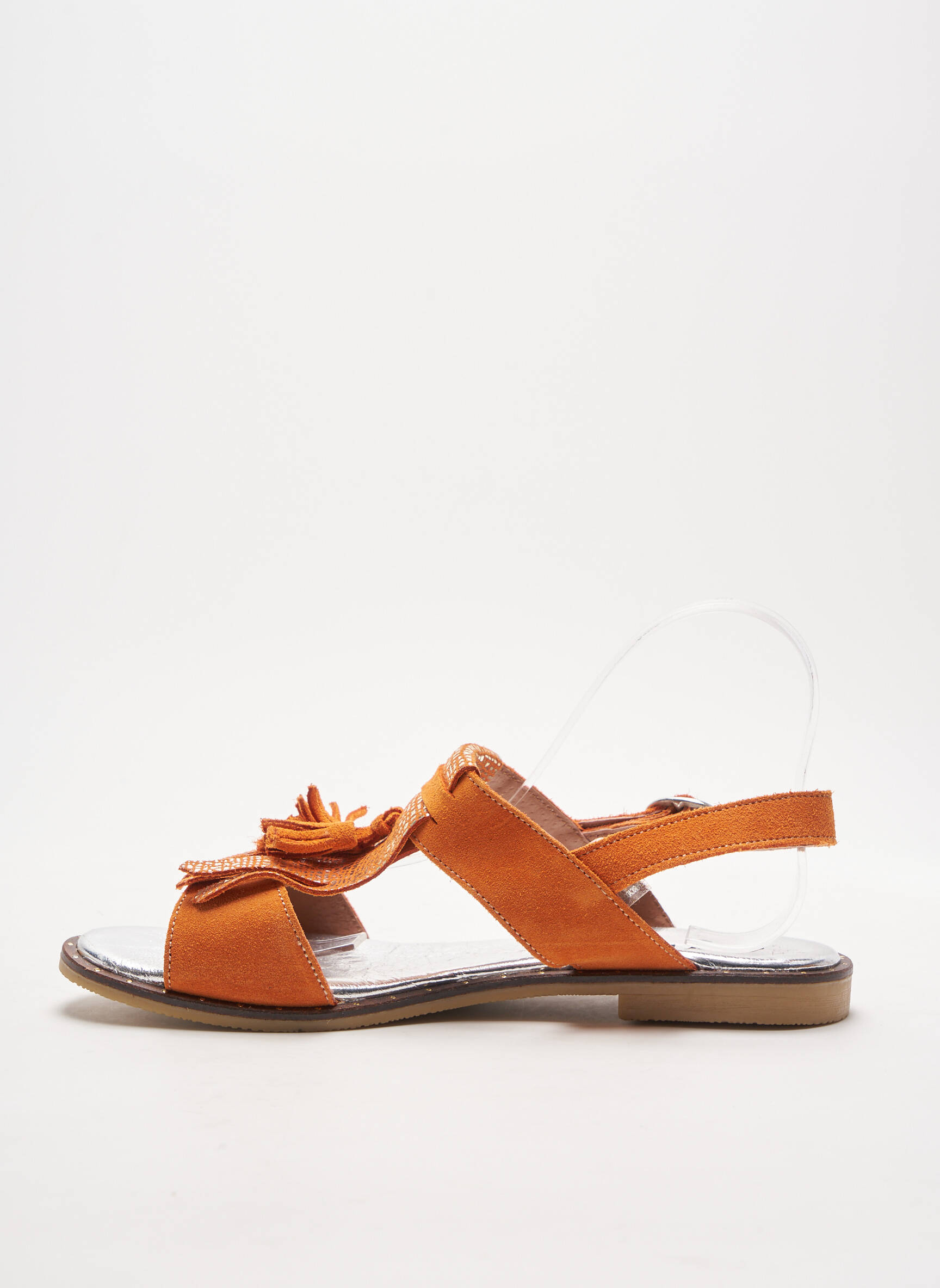 Myma Sandales Nu Pieds Femme couleur orange