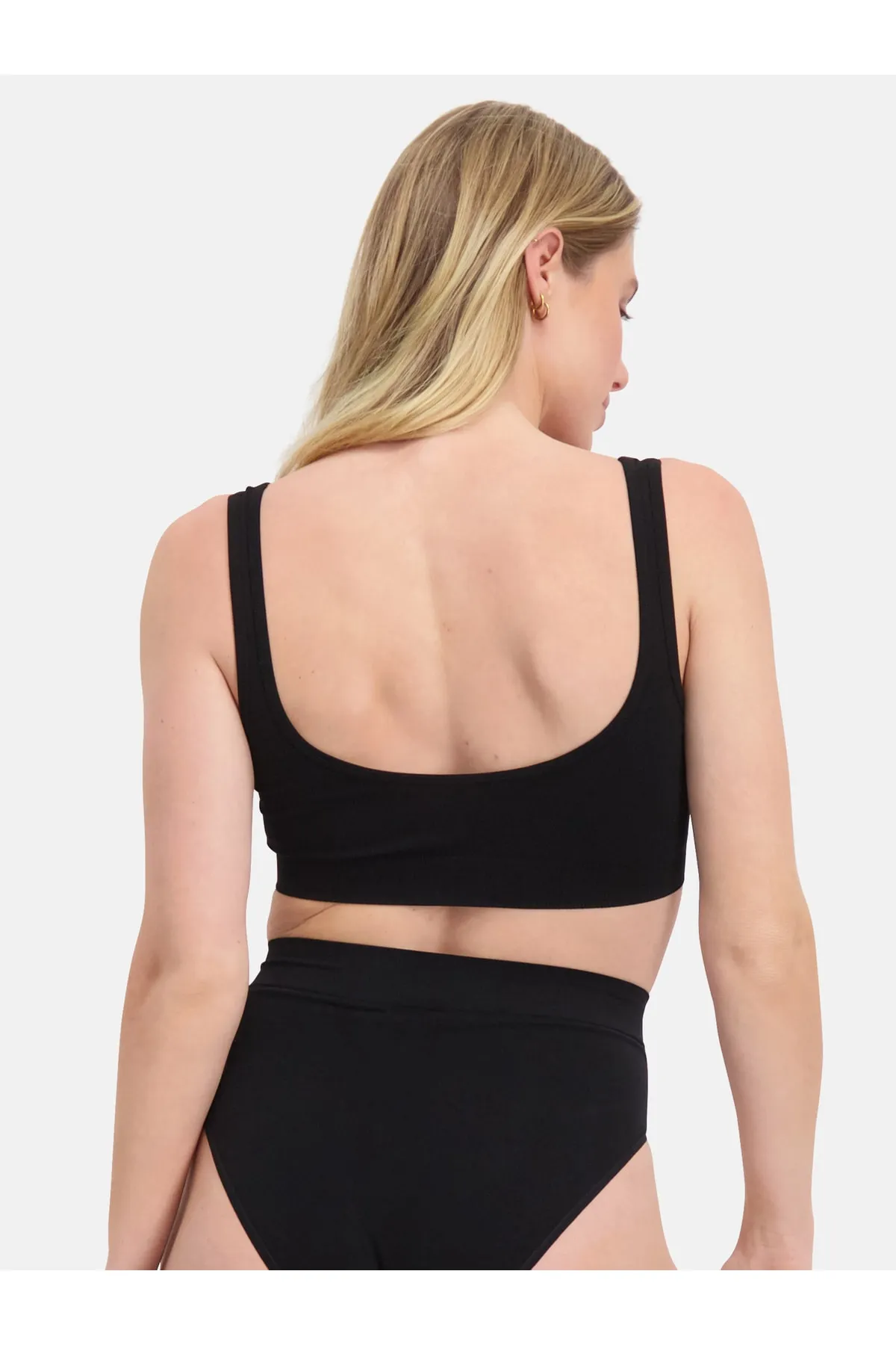 Bamboo Basics  Sport-BH - Schwarz - Unifarben