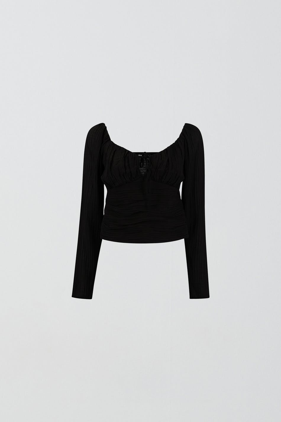 Gathered bust blouse