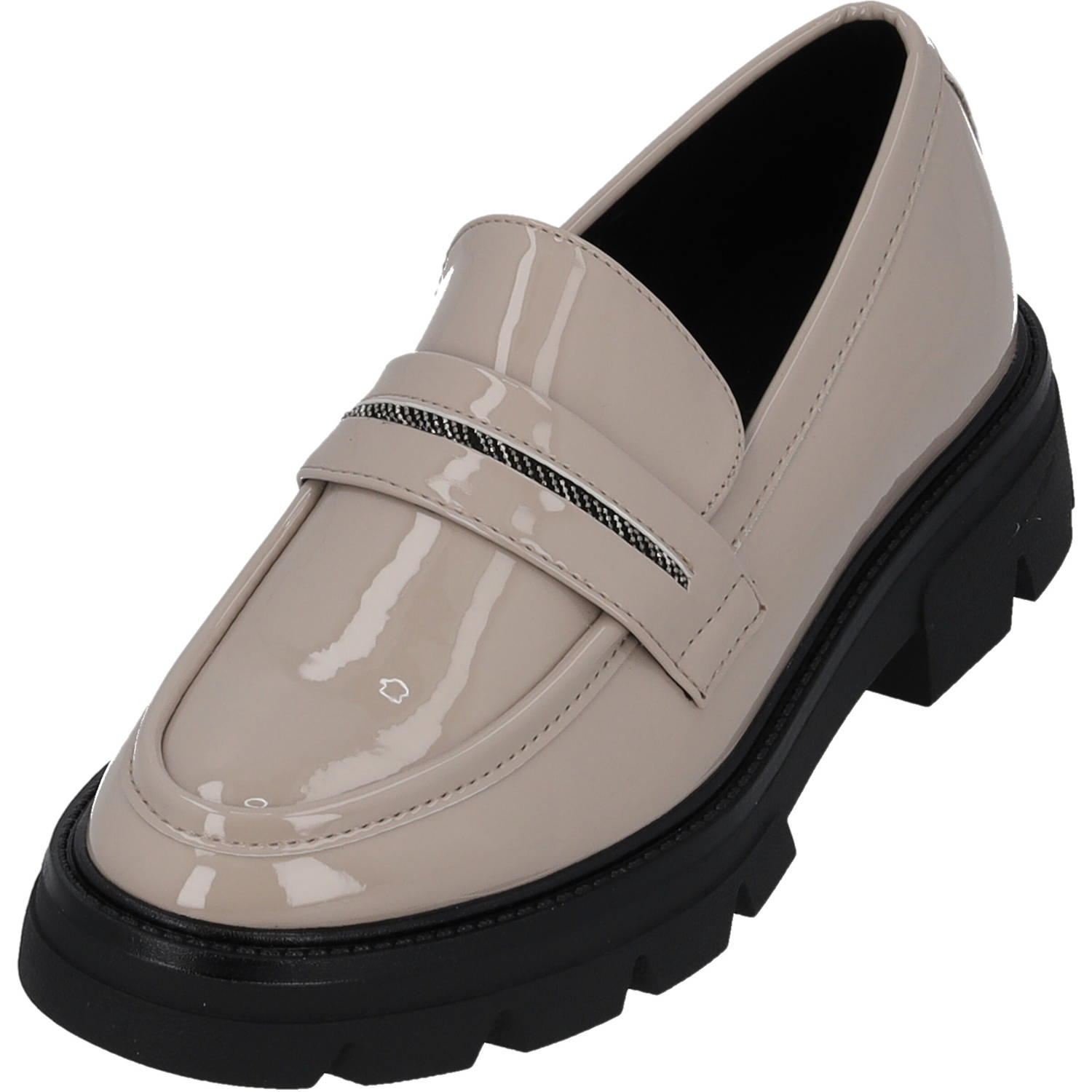 s. Oliver 24705, Mokassins, Damen, TAUPE PATENT