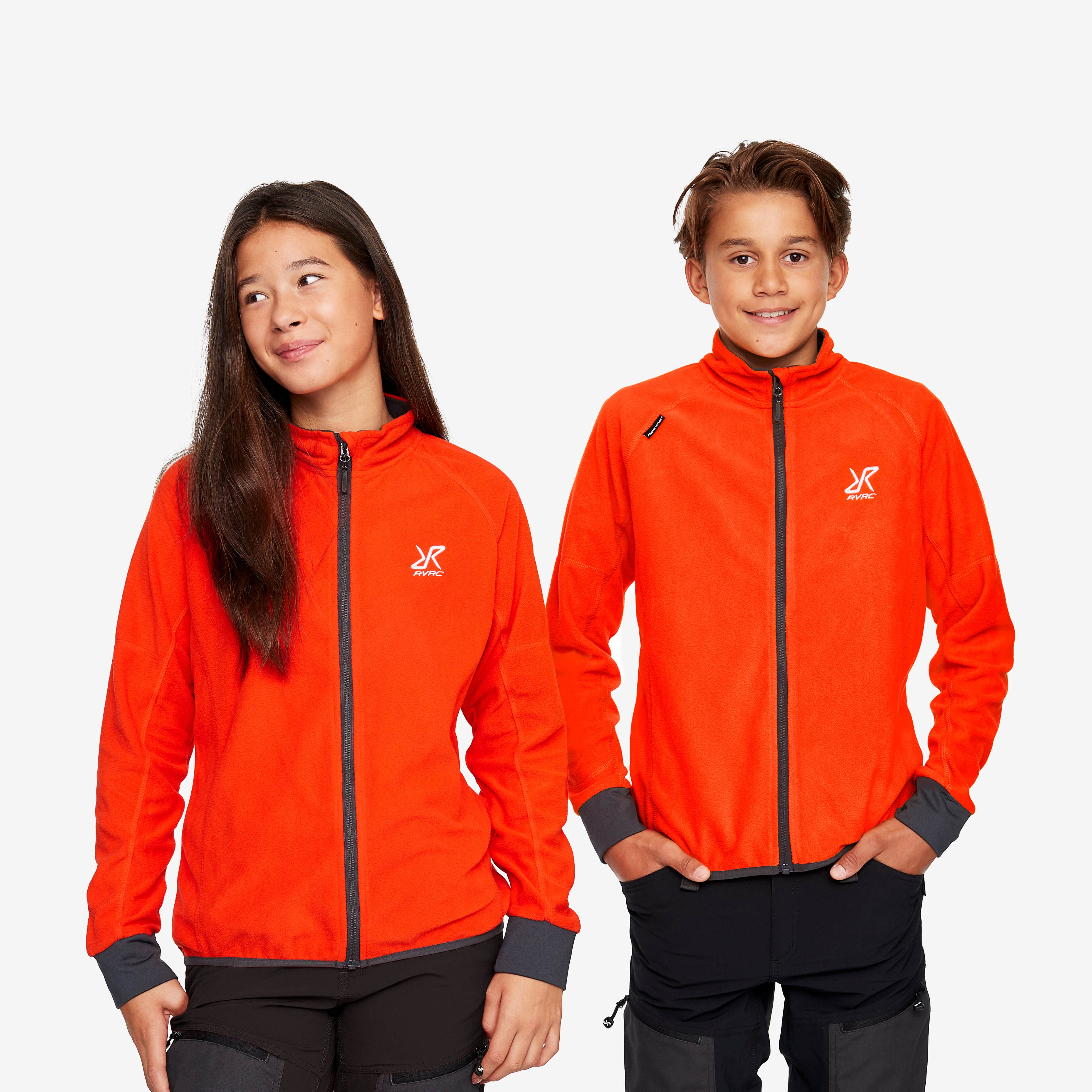 Trekker Fleece Teens Lava