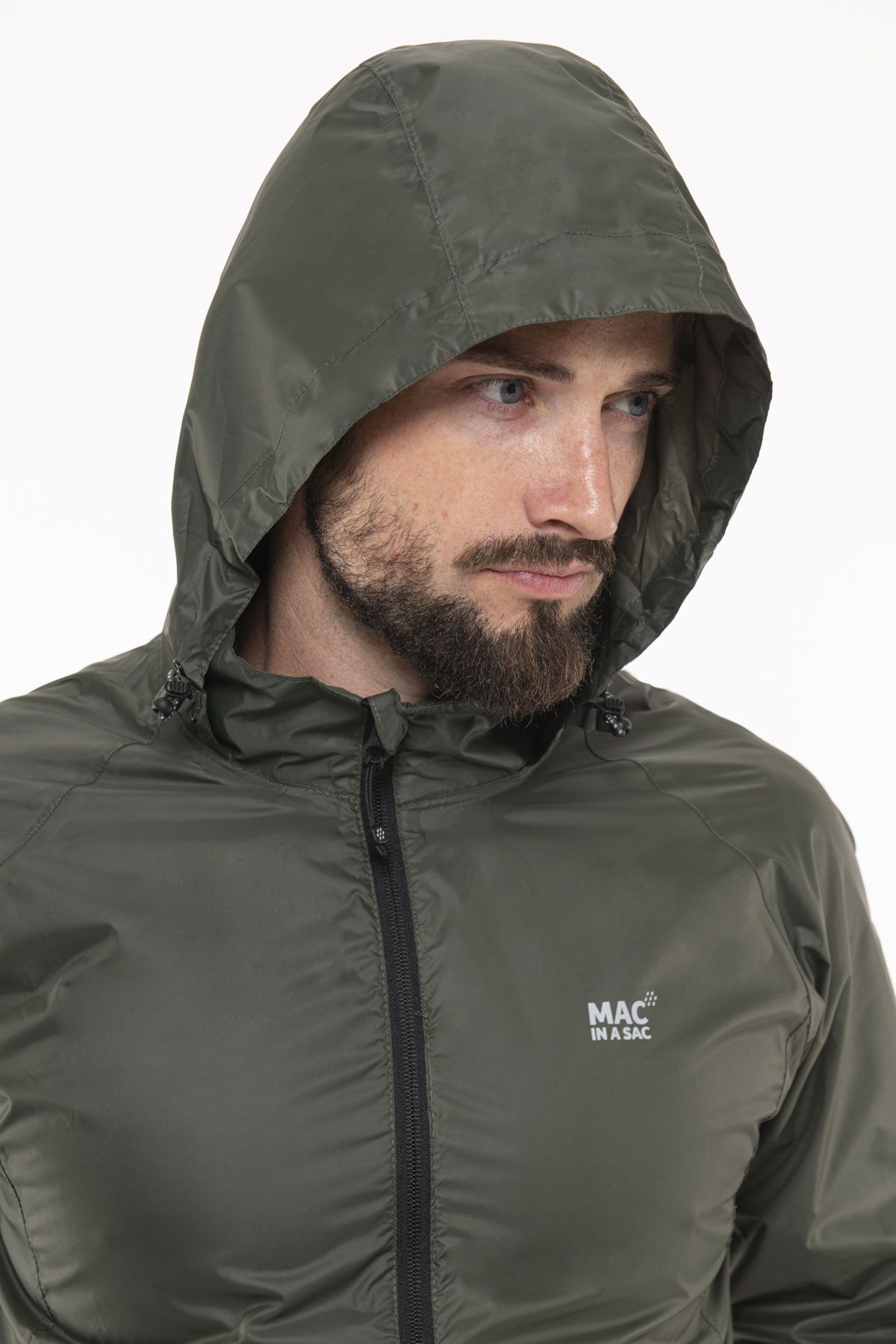Mac in a Sac Khaki Unisex Regenjacke