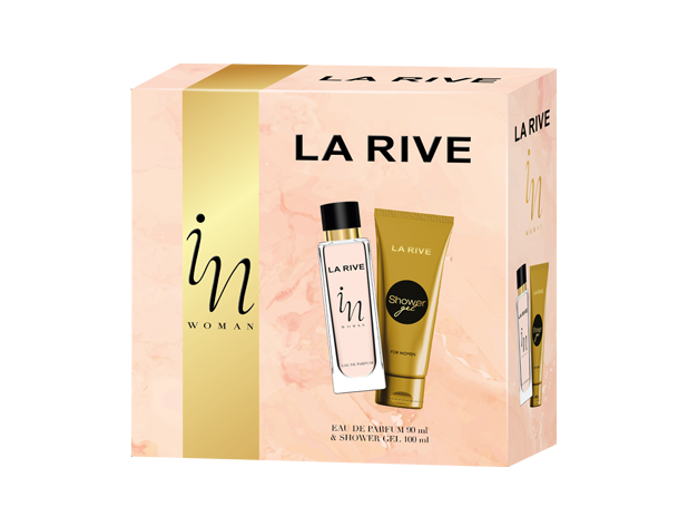 IN WOMAN  edp 90 ml + gel 100 ml