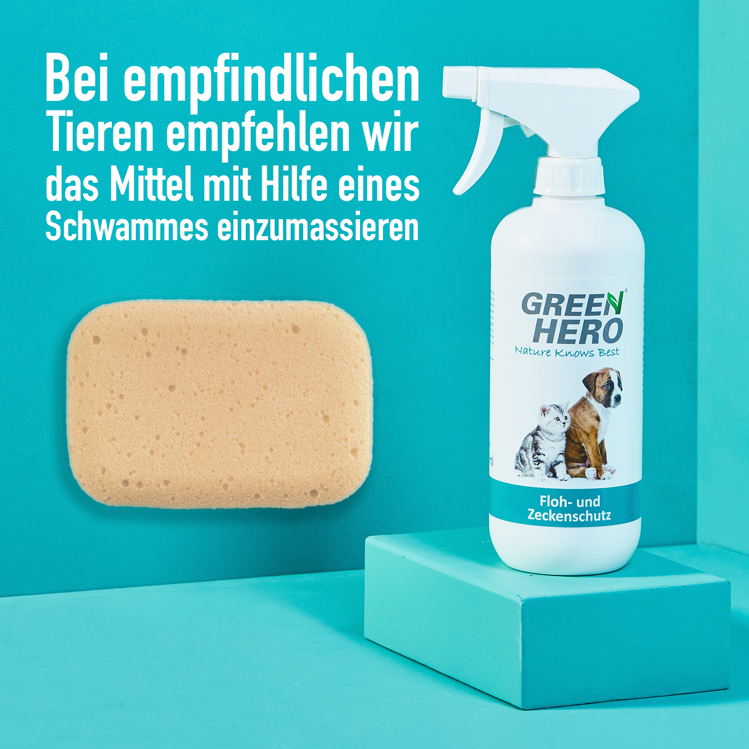 Greenhero Fellpflege Greenhero Floh- und Zeckenschutz
