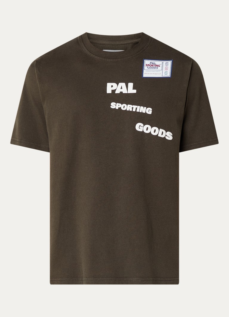 PAL Sporting Goods „There Will Be Light“-T-Shirt mit Logo und Rückendruck