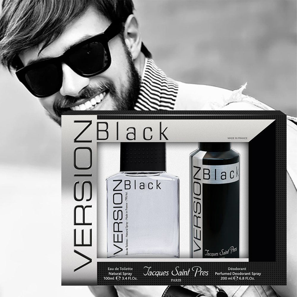 Jacques saint prés Coffret Version Black Coffret Parfum