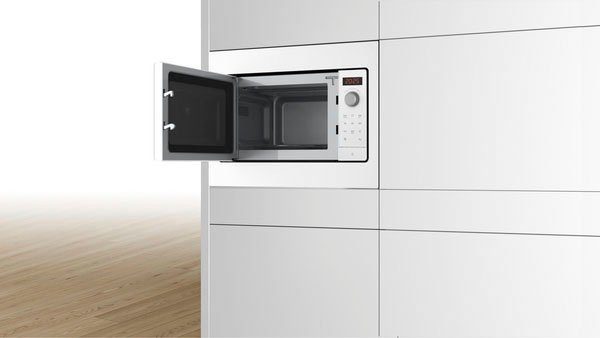 BOSCH Einbau-Mikrowelle BFL523MW3, Mikrowelle, 20 l