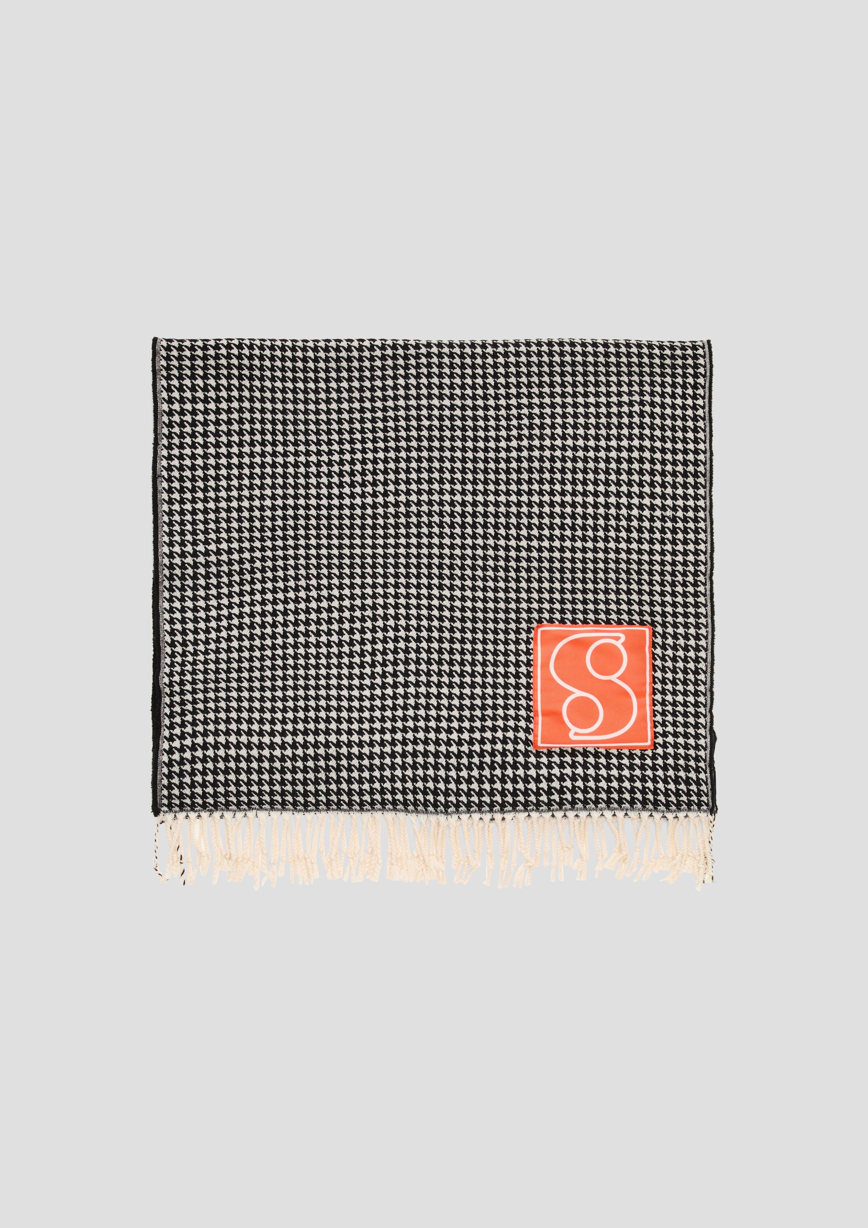 Schal mit Hahnentritt-Muster  2139362-99R4