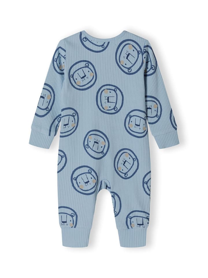 Minoti 3er. Set: Strampler 21babyrib2 in hellblau günstig kaufen 50