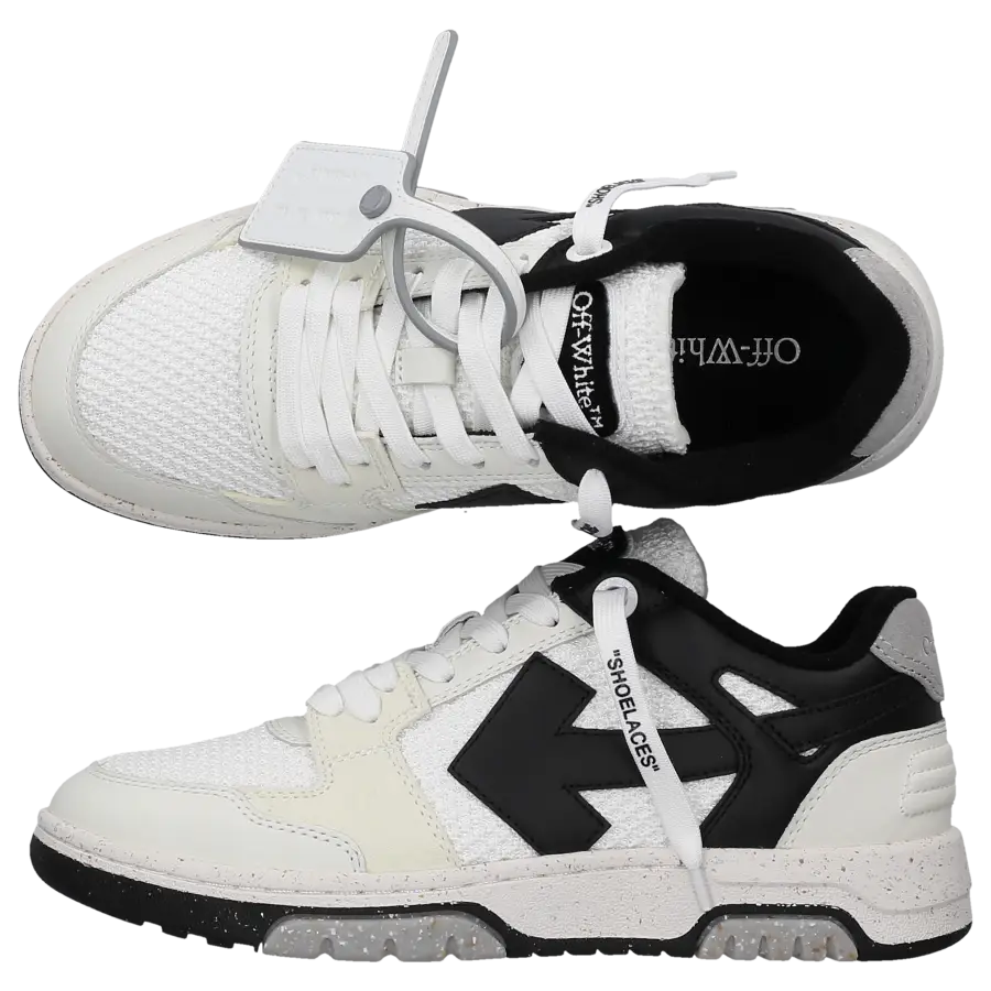 Off-White - Sneaker low OUT OF OFFICE Kalbsleder - weiß