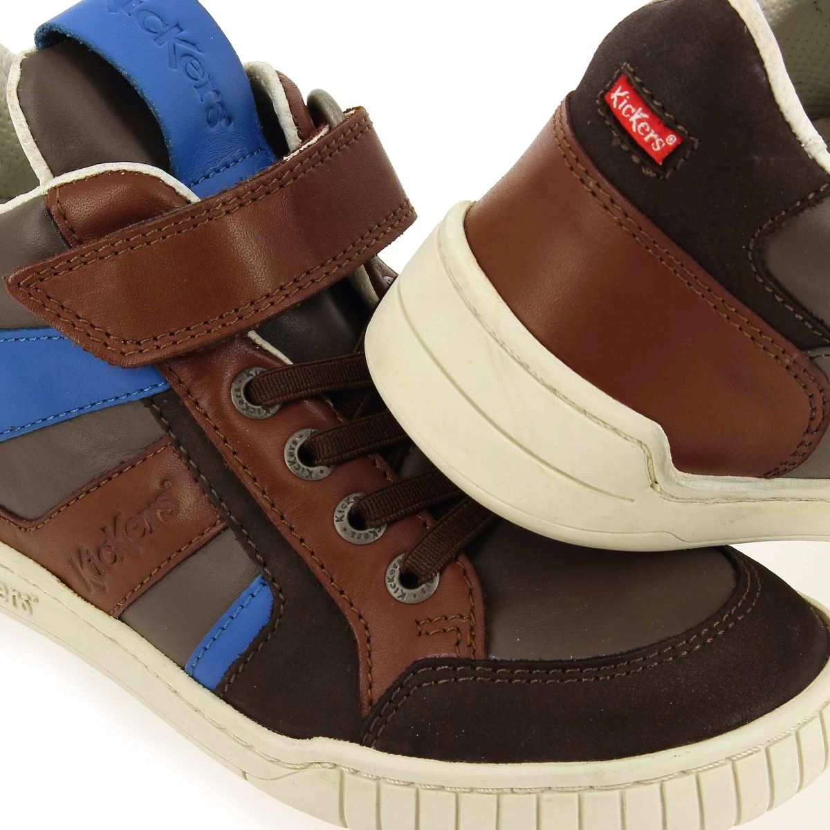 Kickers  WINCKY  - Marron Bleu