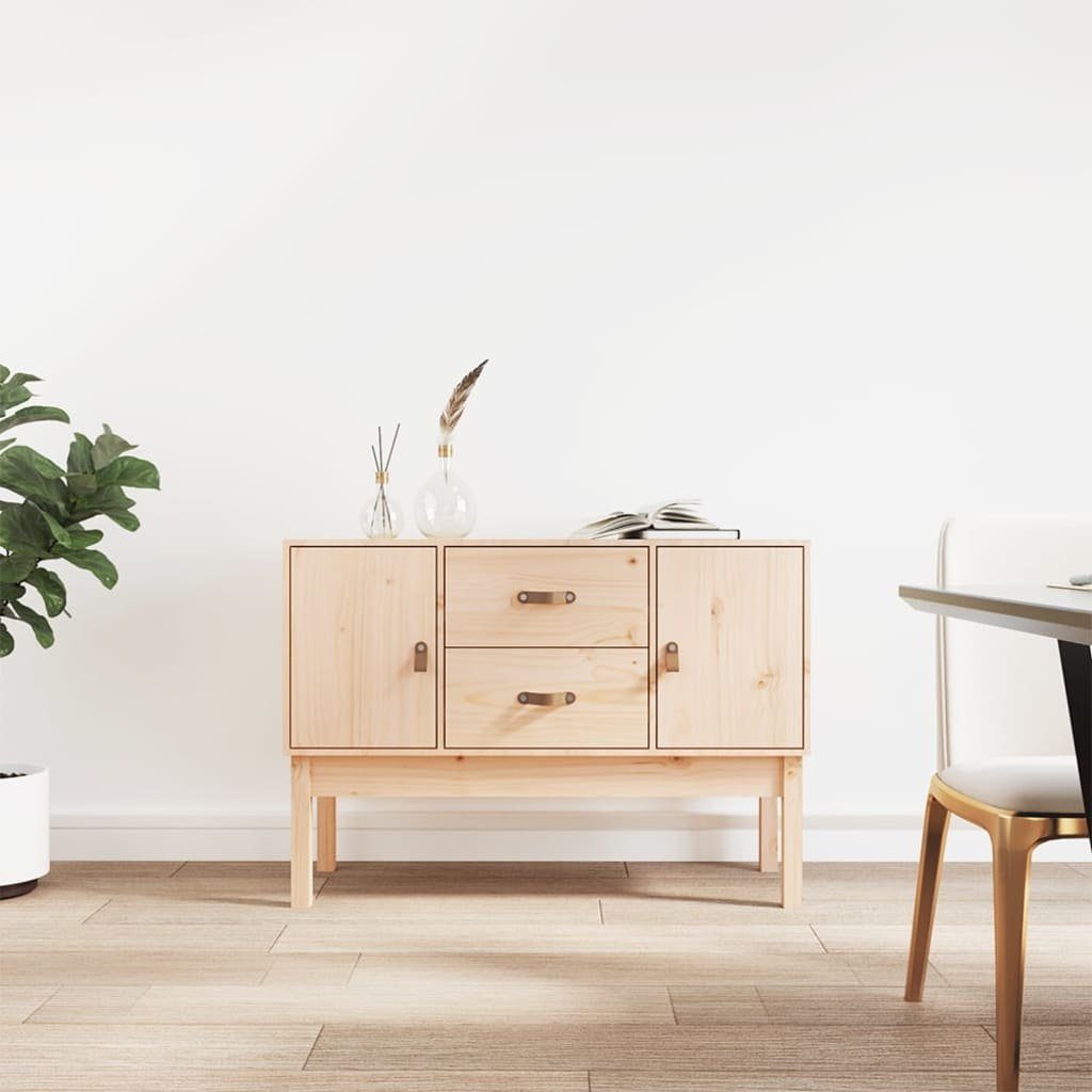 vidaXL Sideboard Sideboard 110x40x78 cm Massivholz Kiefer (1 St)