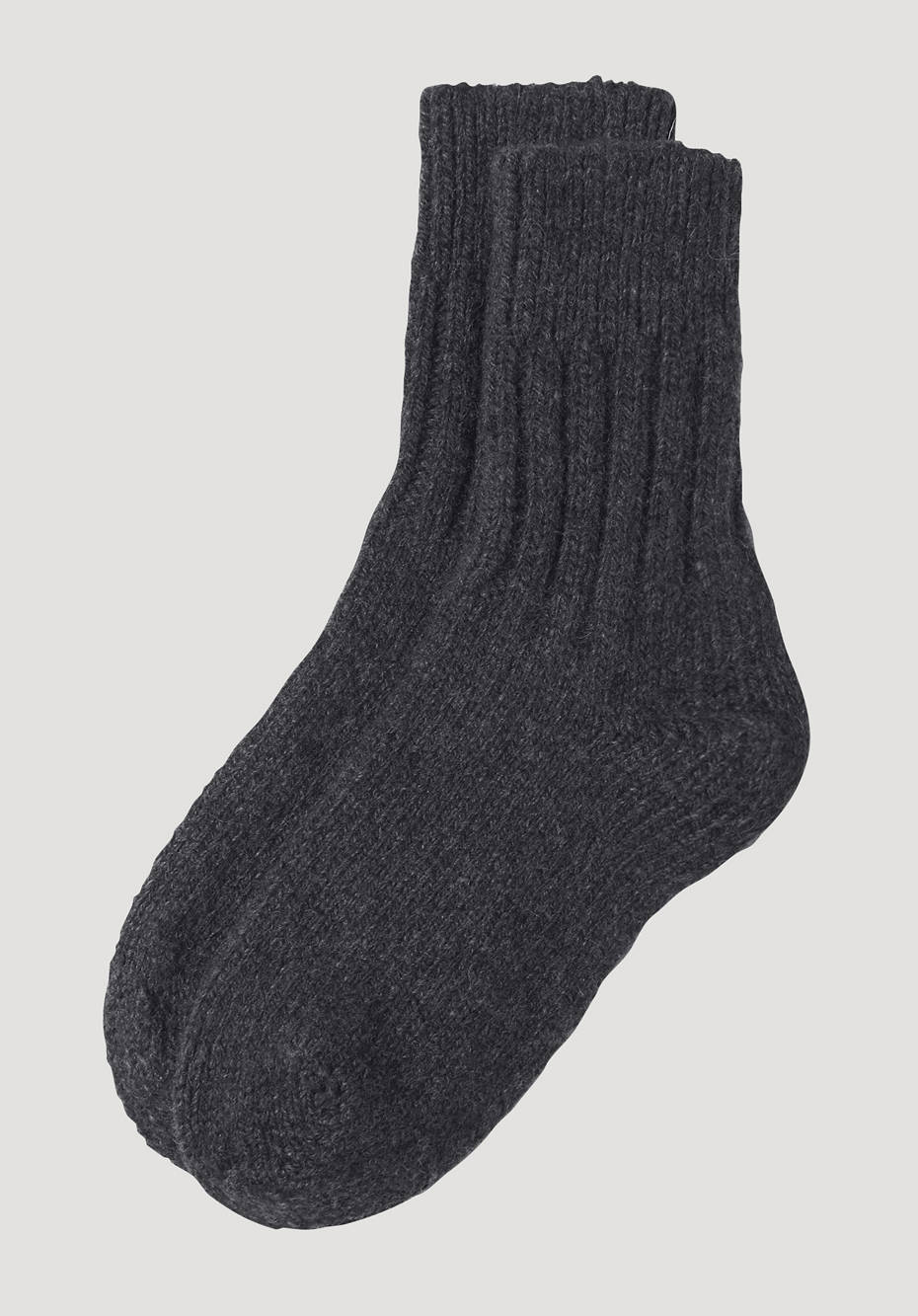 Unisex Stricksocken aus reiner Bio-Merinowolle