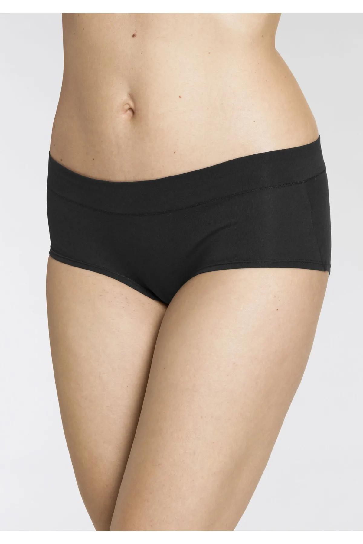 LASCANA  Unterhosen - Schwarz - Unifarben