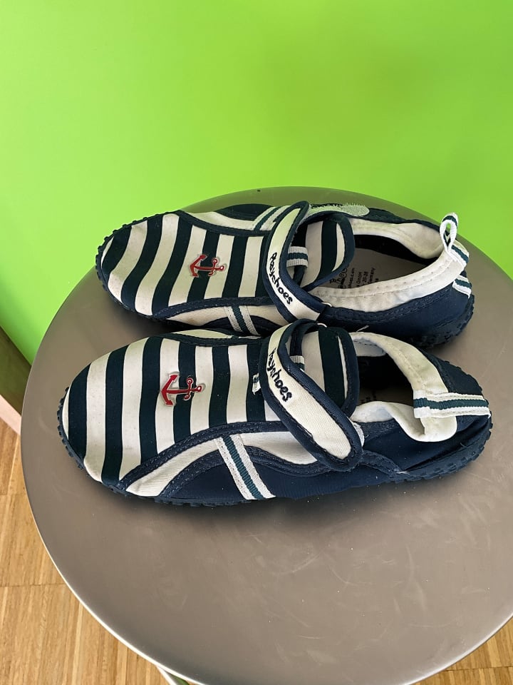 Playshoes Badeschuhe in Dunkelblau/ Weiß günstig kaufen 34/35