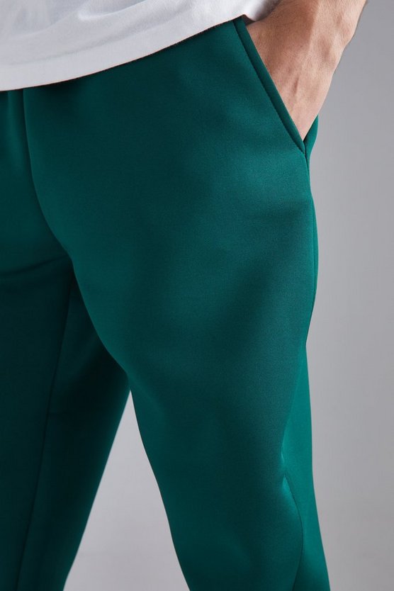 Schmale Slim-Fit Scuba-Jogginghose