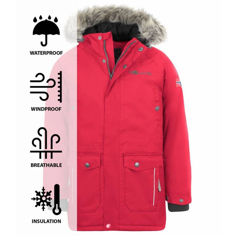 Trollkids Nordkapp Winterjacke Kinder