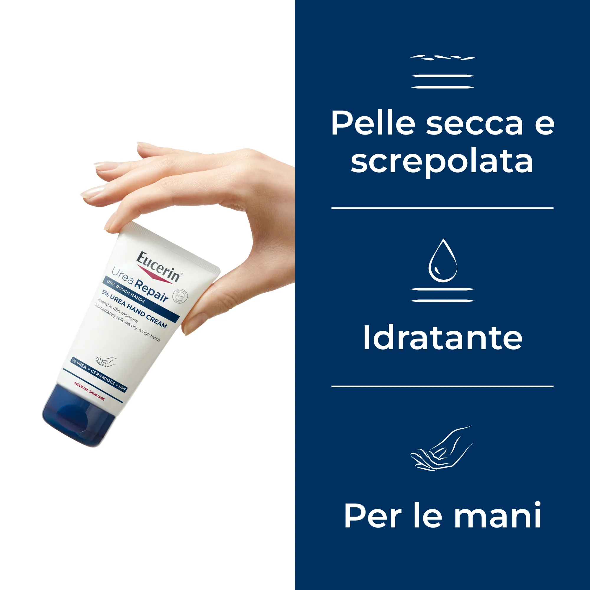 UreaRepair Regenerador de Manos con Urea al 5% - Tratamiento para Manos
