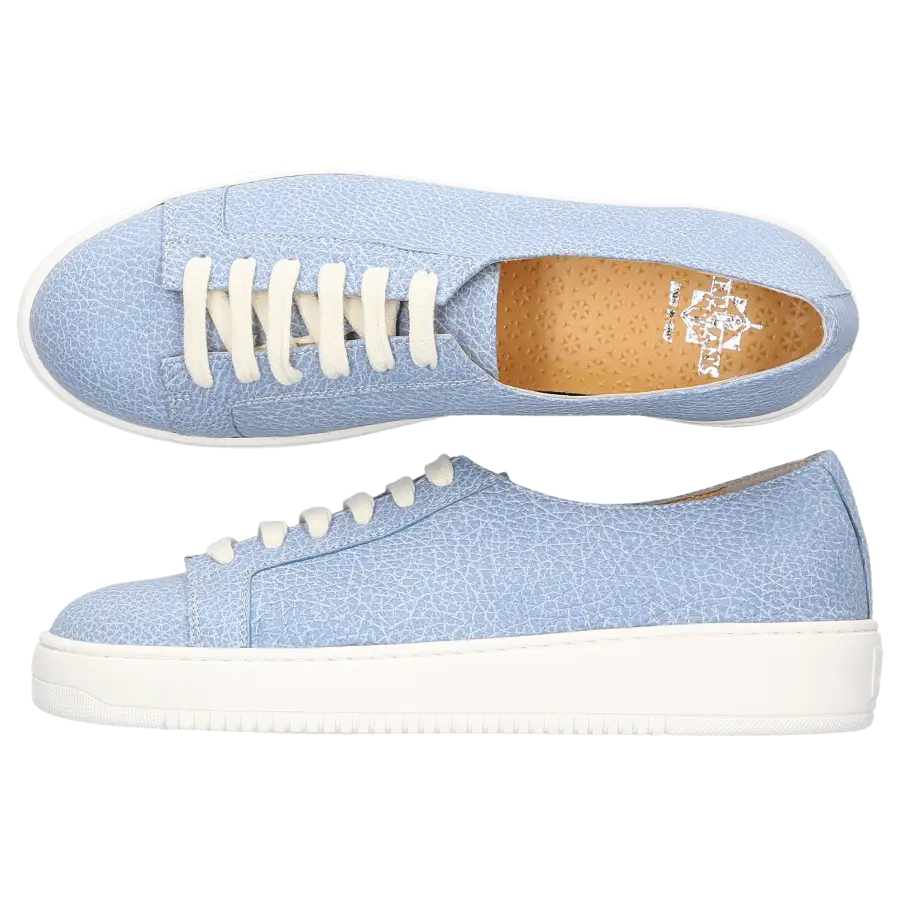 Truman's - Slip Ons 9337 Hirschleder - blau