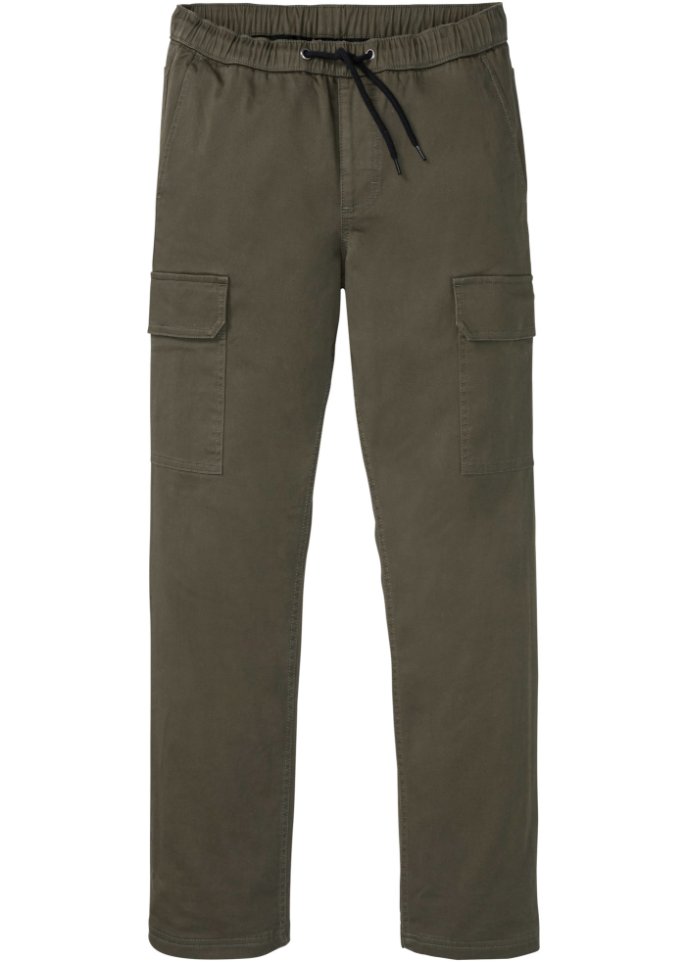 Regular Fit Thermo-Stretch-Schlupfhose, Straight
