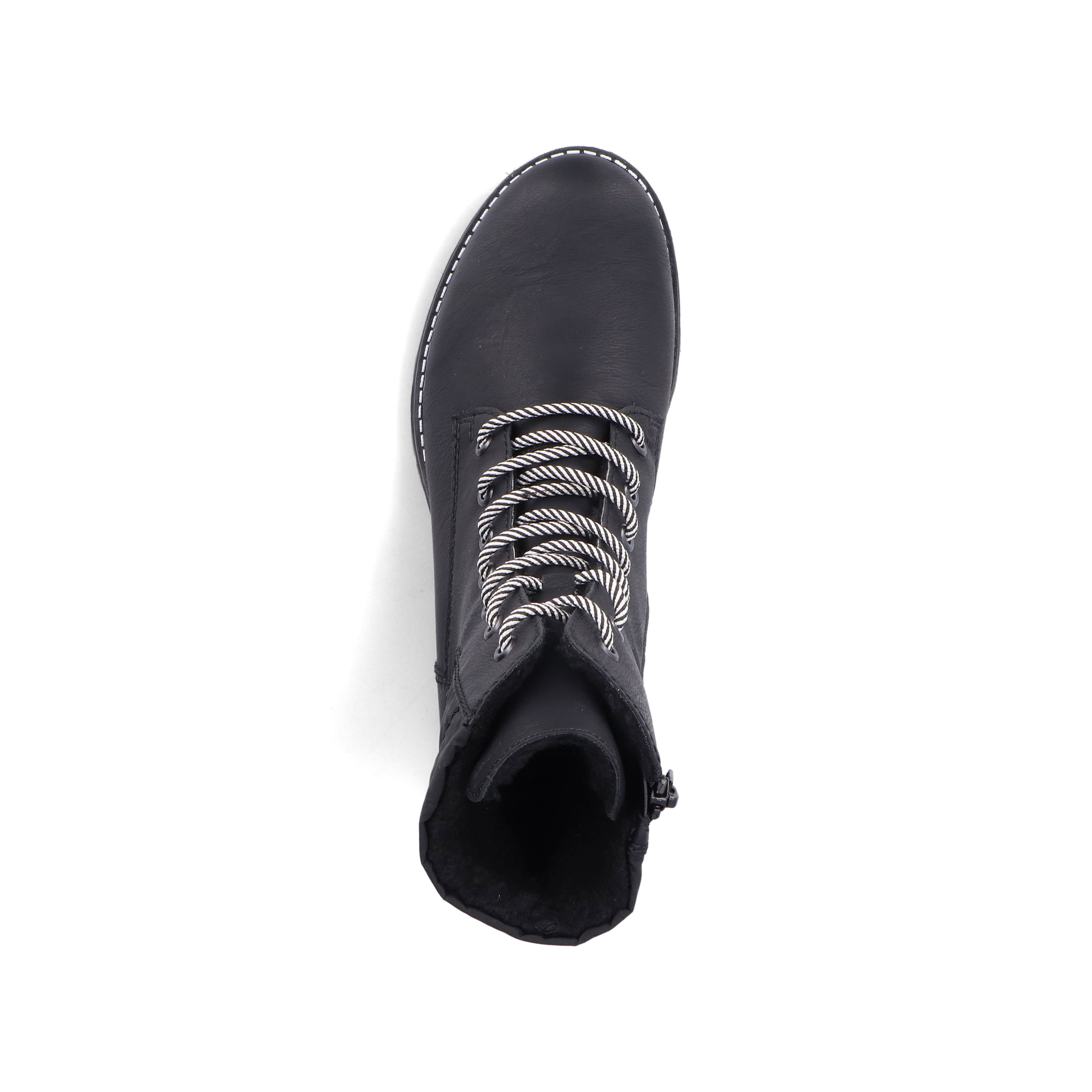 Rieker Damen Biker Boots asphaltschwarz