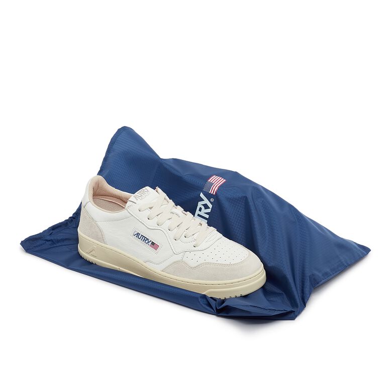 Autry Medalist Low goat/suede wht/white
