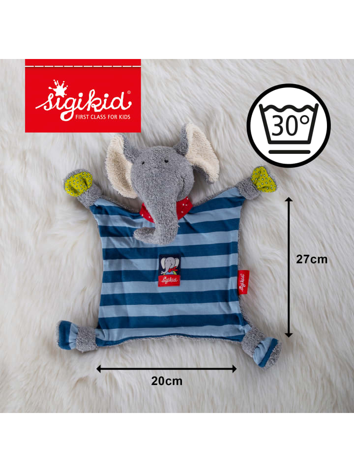 Sigikid Schnuffeltuch Classics in blau günstig kaufen onesize
