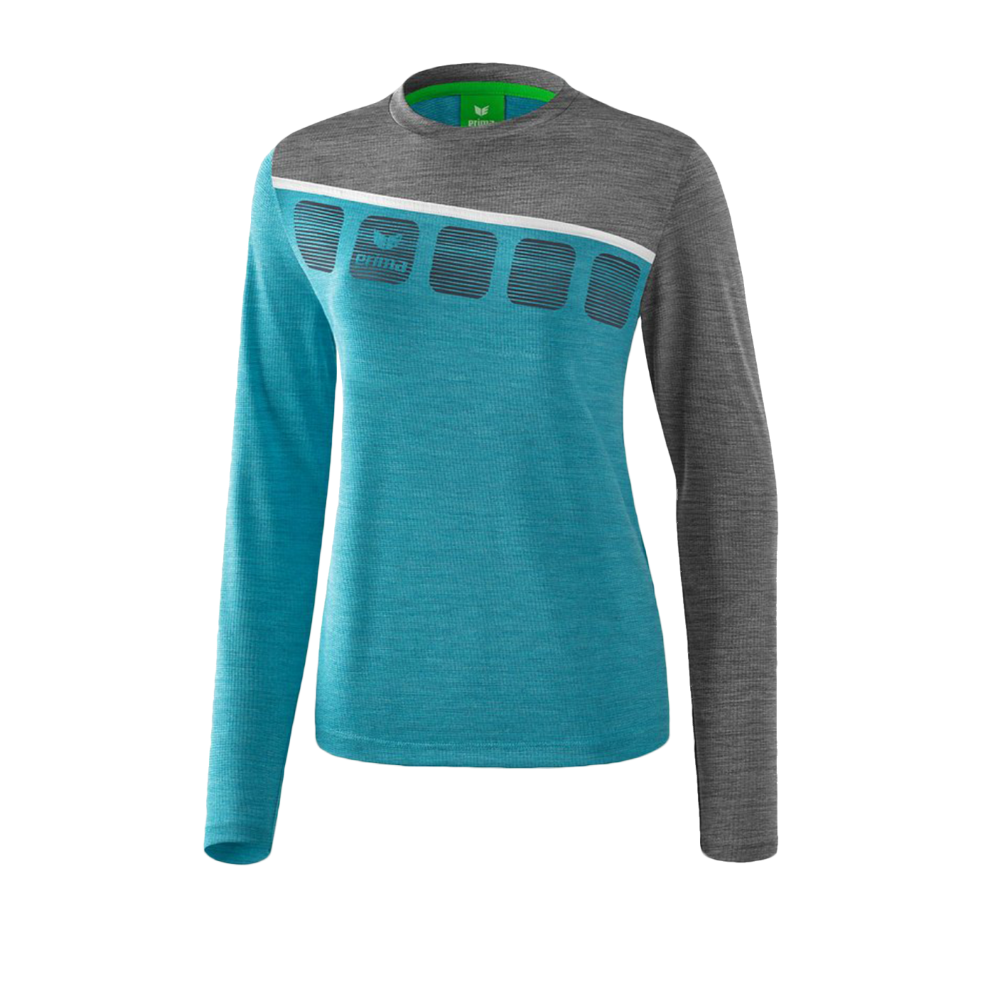 Erima 5-C Longsleeve Damen Blau Grau