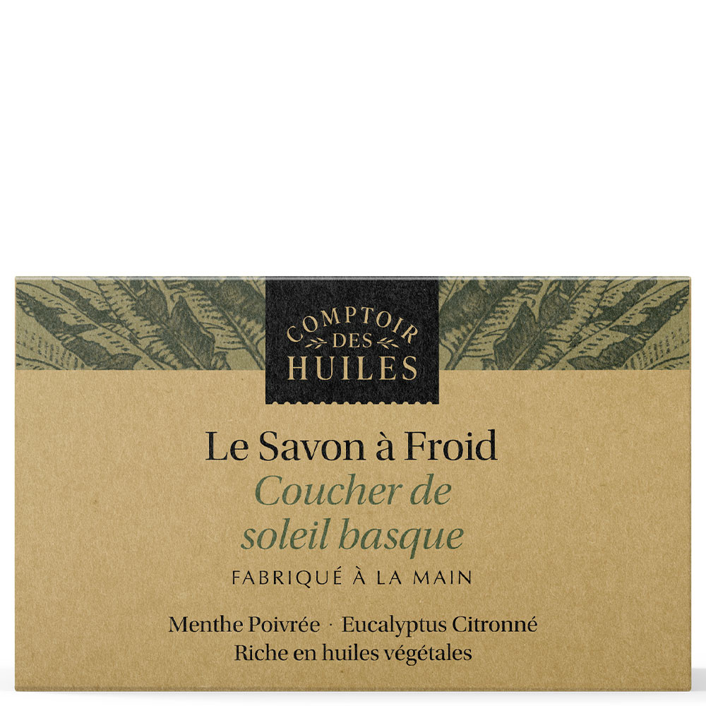 comptoir des huiles Savon à Froid - Coucher de soleil basque Hygiène