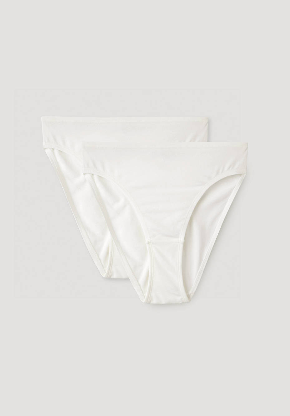 Midislip high waist im 2er Set aus Bio-Baumwolle mit TENCEL™Modal