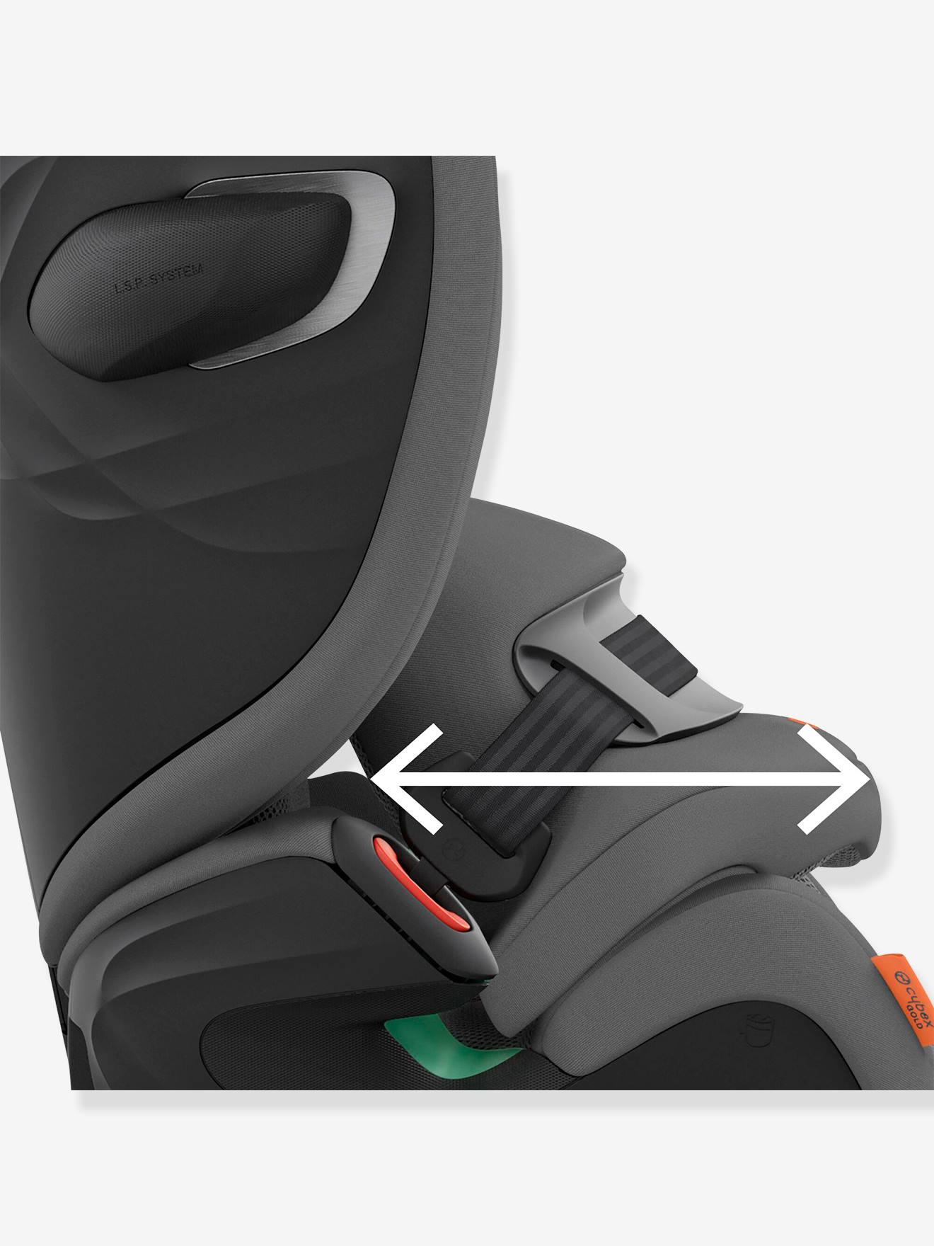 Cybex Kindersitz Gr. 1/2/3 PALLAS G I-SIZE CYBEX, 76-150 cm - anthrazit