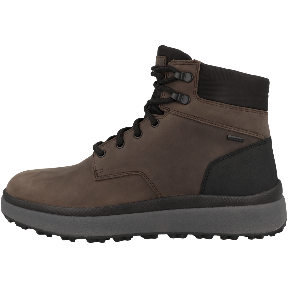 Geox U Granito + Grip B ABX C Schnürboots dunkelbraun