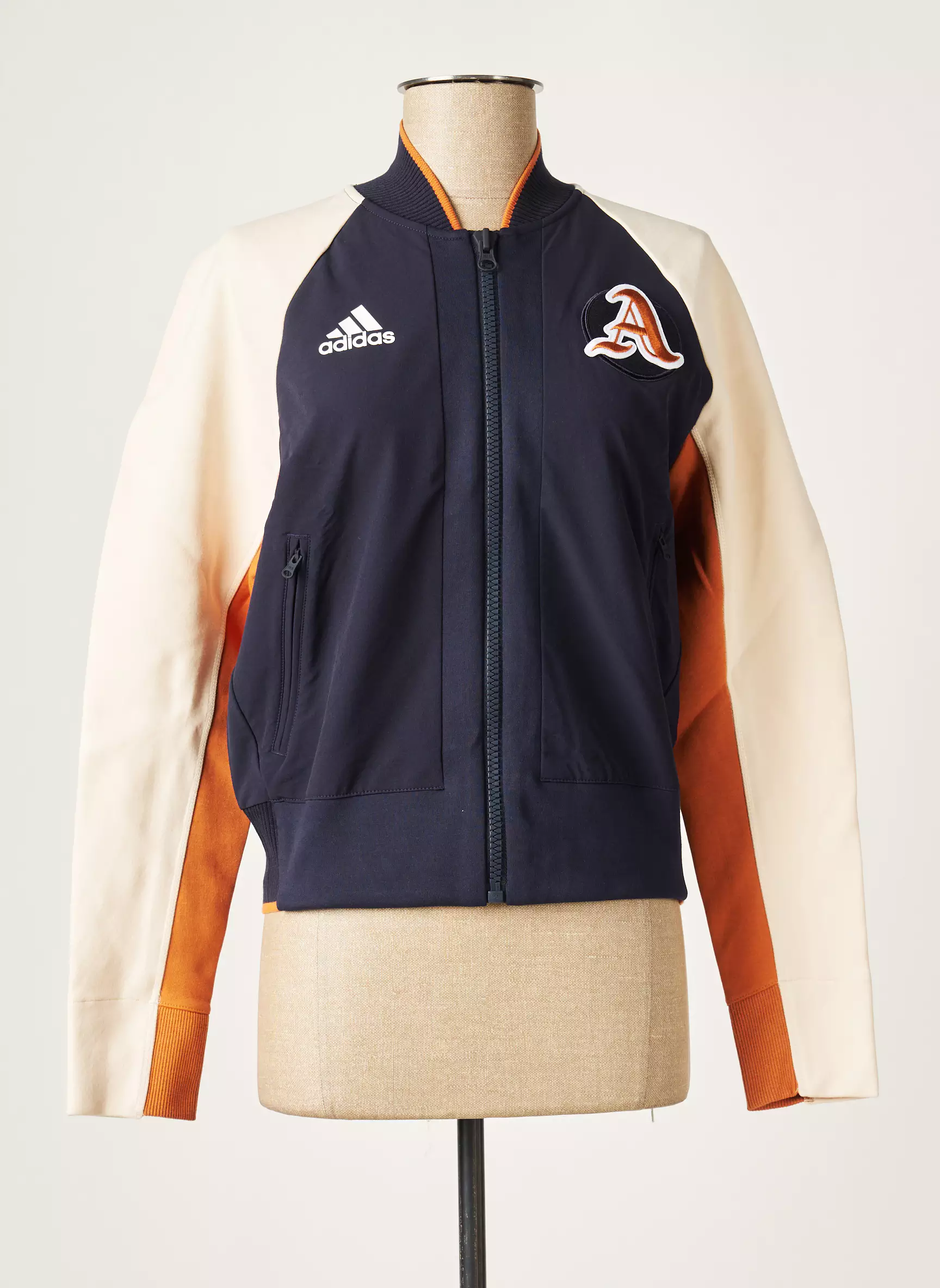 Adidas Vestecasual Femme couleur bleu