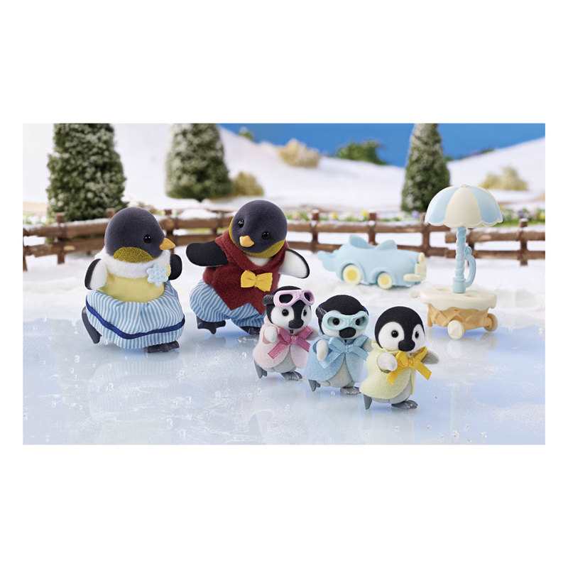 5694 La famille Pingouin Sylvanian