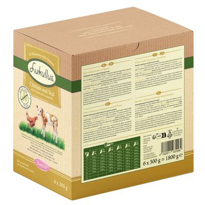 Lukullus Naturkost Junior 6 x 300 g