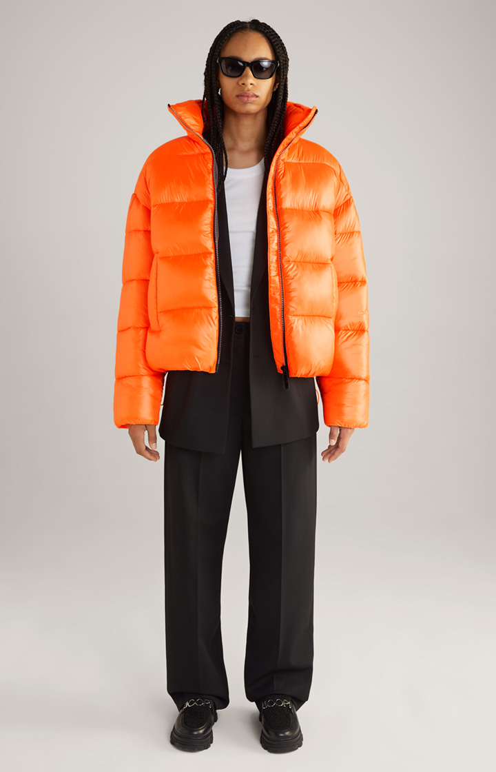 Unisex-Steppjacke in Orange
