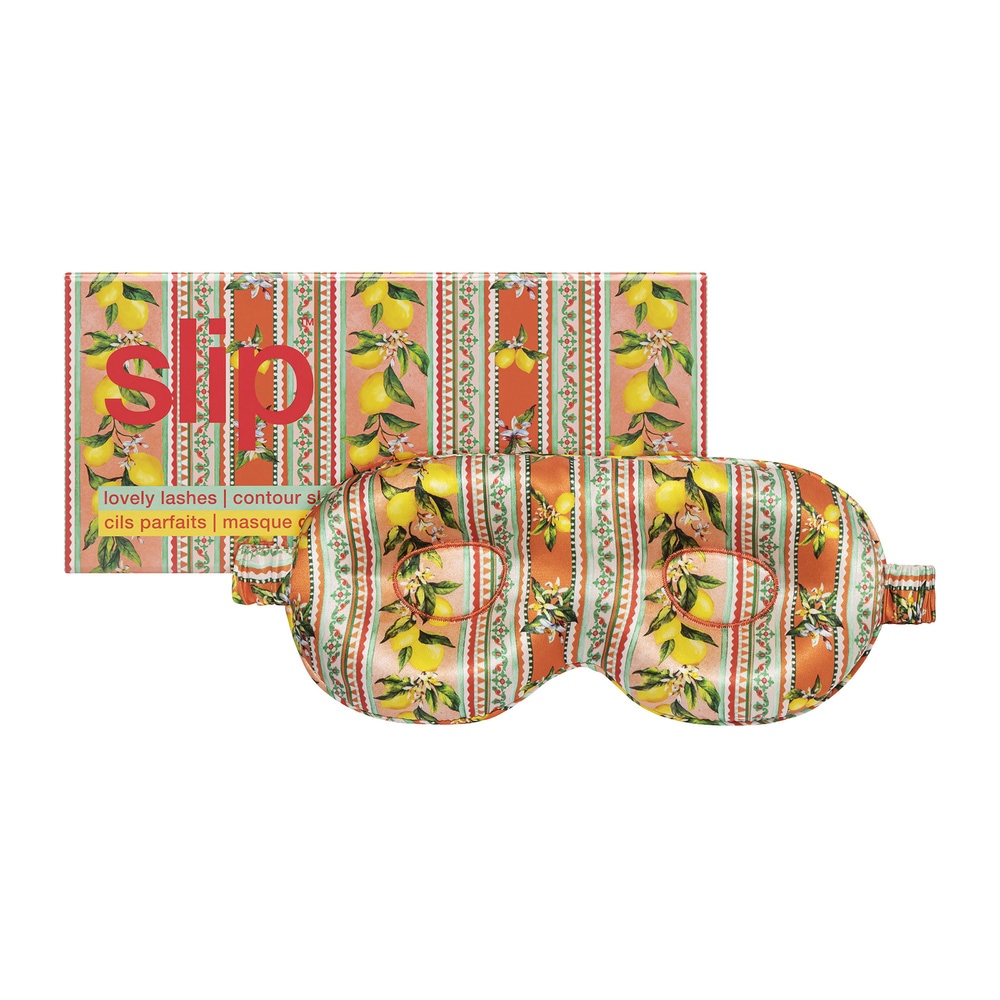 slip masque de sommeil slip contour - cils parfaits - portofino masque de sommeil