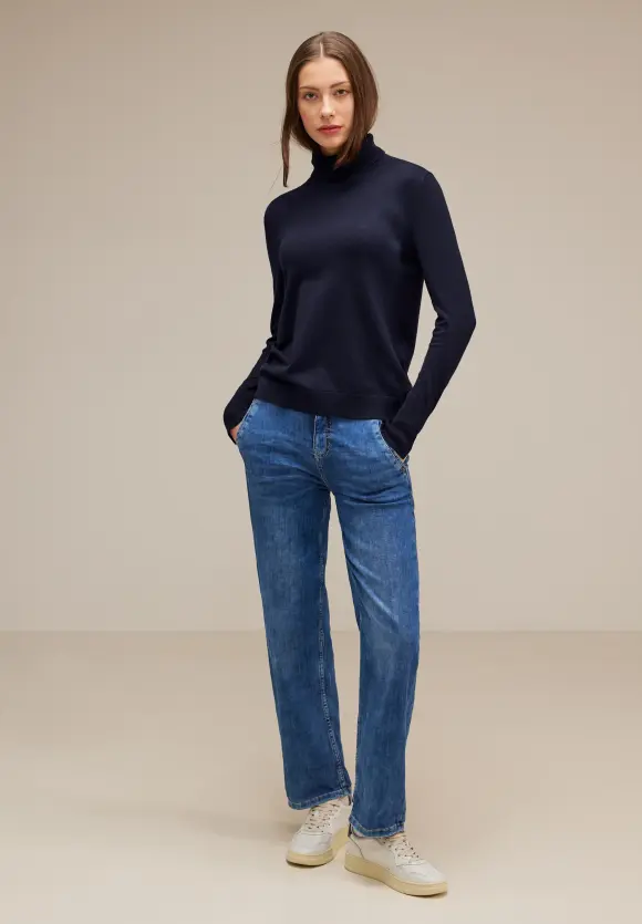 Street One Basic Rollkragenpullover