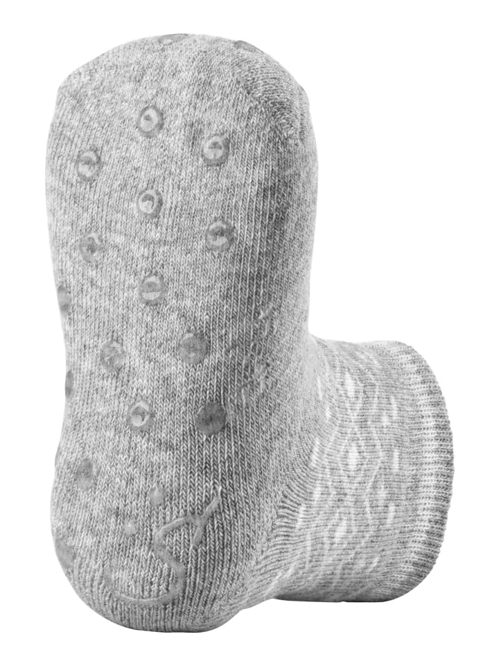 Sterntaler ABS Krabbelsocken 2er-Pack Elefant in hellgrau mel. günstig kaufen